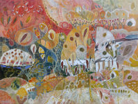 Painting by Sandipa: For the Symphony to Resonate - Australian Landscape Art